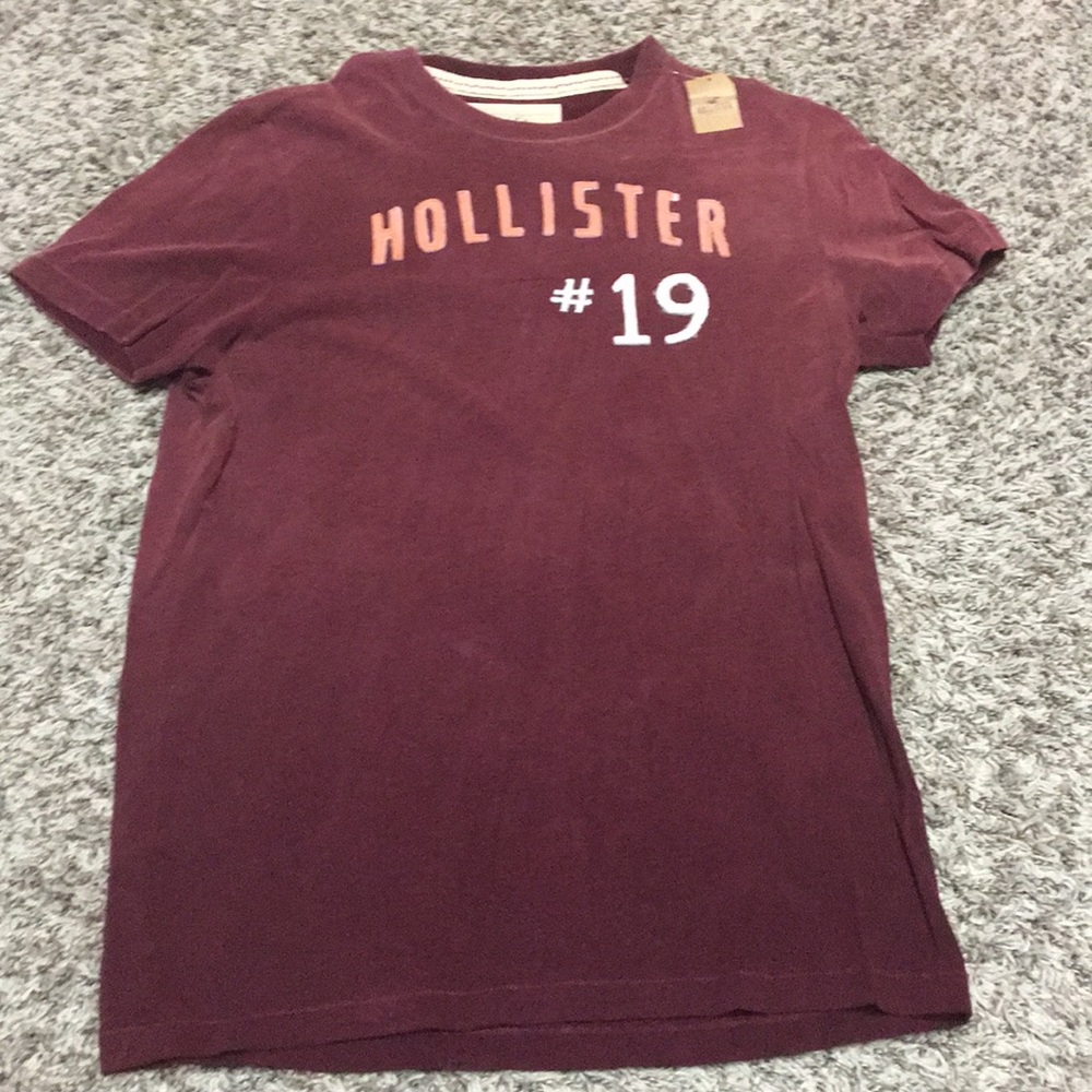 Maroon Hollister Shirt